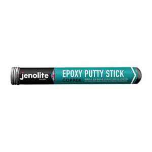 JENOLITE Copper Pipe & Tank Repair Epoxy Putty Stick - Repair Leaking Hot Lines & Other Plumbing Issues - 7 inch - 4oz