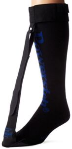 Powerstep Unisex-Adult UltraStretch Night Sock, Black, Regular