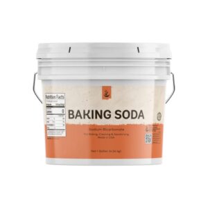 Pure Original Ingredients Baking Soda (1 Gallon) Aluminum Free, Cooking, Baking, Cleaning & More