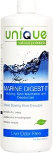 Unique Marine Digest-It Boat Black Water Holding Tank Deodorizer 16 Liquid Treatments, 32 oz. - 441-1