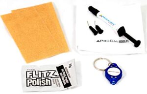 ProCaliber Products Granite & Marble & Quartz & Cultured Marble Chip & Nick Repair and Fill Kit for Countertops, Sinks, Tubs and Tile - Clear LCA Flowable Nano-Gel