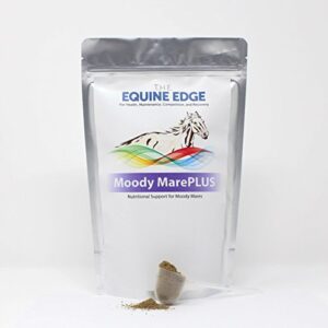 T.H.E. Equine Edge Moody MarePLUS - Extra Moody Mare Calming Supplement, 30 Servings