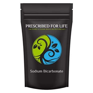 Prescribed For Life Sodium Bicarbonate Powder | Organic Aluminum Free Baking Soda | Bicarbonato de Sodio Organico sin Alumino | USP Grade - Higher Quality & Purity Than Food Grade (1 kg)