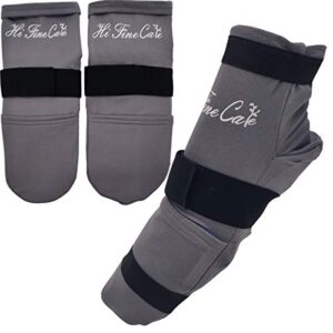 Cold Therapy Socks (w/Compression Strap) - Ice Pack Socks Cooling Socks Gel Ice Treatment for feet, Heels, Swelling, Arch Pain,Gray,1 Pair Socks Gel Ice Treatment for feet, Heels, Swelling, Arch Pain
