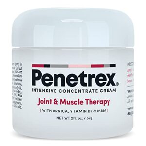 Penetrex Joint & Muscle Therapy – 2oz Cream – Intensive Concentrate for Joint and Muscle Recovery, Premium Formula with Arnica, Vitamin B6 and MSM Provides Relief for Back, Neck, Hands, Feet