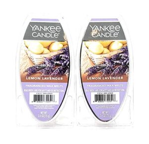 Yankee Candle Wax Melts Lemon Lavender - 2.6 oz - Pack of 2