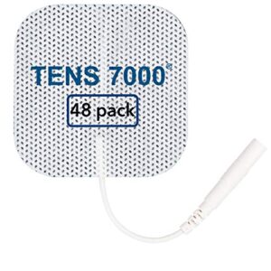 TENS 7000 Official TENS Unit Replacement Pads - 48 Pack, Premium Quality OTC TENS Unit Pads, 2