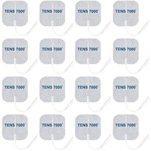 TENS 7000 Official TENS Unit Replacement Pads, 16 Count - Premium Quality OTC TENS Unit Pads, 2
