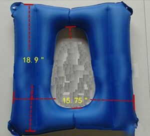 Inflatable Cushions Anti-Bedsore , Bed Sore Cushions for Butt Inflatable Bed Sore Pads Nursing Bed Pad to Prevent Bed Sores for Elderly Bedridden Disabled,Relieve Pressure Wheelchair & Bed Care（Blue）