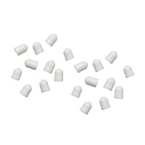 ClosetMaid 21203 Small Plastic End Caps for Wire Shelving, 1000-Pack, White