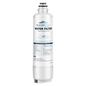 GLACIER FRESH 12033030 Replacement for Bosch 11025825 Ultra Clarity Pro Refrigerator Water Filter BORPLFTR50, Compatible with 12028325, 11032531, BORPLFTR50, WFC100MF, B36CT80SNS, B36CL80ENS (1 Pack)