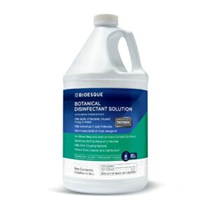 Bioesque Botanical Disinfectant Solution, Heavy Duty Broad-Spectrum Disinfectant, Kills 99.9% of Bacteria, Viruses*, Fungi, & Molds, 1 Gallon (Pack of 1)