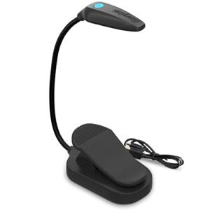 ENERGIZER Rechargeable LED Book Light FLEX, 3 Modes, Warm Light Clip On Reading Light with Flexible Neck for Reading in Bed (USB Included)