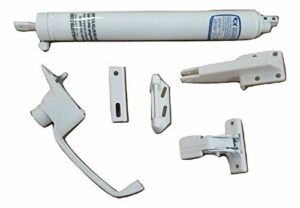 Auto-Hold Screen and Storm Door Closer Hardware Kit (White)
