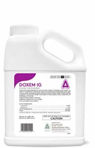 Control Solutions Doxem IG (4lb Shaker) | Granular Insecticide Bait | Pest Control for Crickets, Cockroaches, Ants, and Earwigs