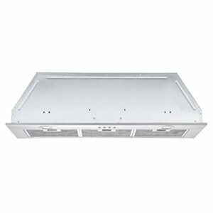 Ancona AN-1364 Inserta Plus 36” 420 CFM Ducted Built-in Range Hood in Stainless Steel