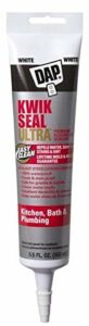 Kwik Seal Ultra Kitchen & Bath Sealant, White, 5.5-oz.