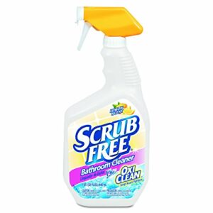Arm & Hammer 3320000105 Scrub Free Soap Scum Remover, Lemon, 32oz Spray Bottle (Case of 8)