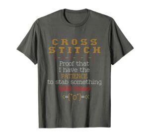 Cross Stitch Shirt Gifts for Cross Stitchers