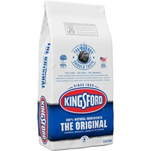Kingsford Original Charcoal Briquettes, 100% Natural Charcoal for BBQ Grilling, 16 lbs