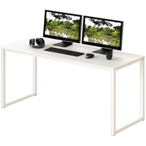 SHW Home Office 48-Inch Computer Desk, White