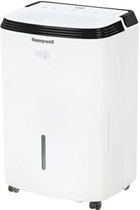 Honeywell Smart WiFi Energy Star Dehumidifier for Basements & Large Rooms Up to 4000 Sq. Ft. with Alexa Voice Control & Anti-Spill Design, White, TP70AWKN