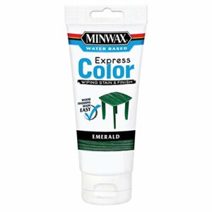 Minwax Express Color Wiping Stain 308064444, Emerald Green, 6 Ounce