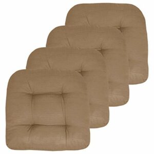 Sweet Home Collection Patio Cushions Outdoor Chair Pads Premium Comfortable Thick Fiber Fill Tufted 19