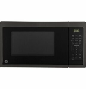 GE JES1095BMTS Countertop Oven Microwave, 0.9 Cubic Feet Capacity, 900 Watts, Black Stainless Steel