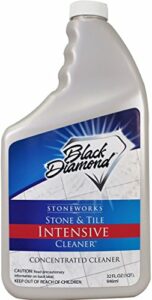 Black Diamond Stoneworks Stone & Tile Intensive Cleaner: Concentrated Deep Cleaner, Marble, Limestone, Travertine, Granite, Slate, Ceramic & Porcelain Tile. (1 Quart)