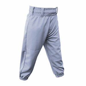 3N2 Clutch Boys Youth Baseball Pants, Grey, Youth Large