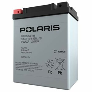 Polaris ATV Sealed Battery 14 Amp Hour Type Etx15, Part 4011138