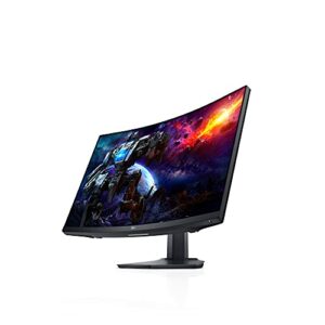 Dell Curved Gaming Monitor 27 Inch Curved Monitor with 165Hz Refresh Rate, QHD (2560 x 1440) Display, Black - S2722DGM