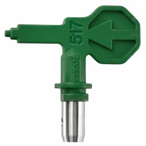 Wagner Spraytech ‎353-517 High Efficiency Airless 517 Reversible Spray Tip for Solid Stain and Paint and Primer with Titan ControlMax and Wagner Control Pro Paint Sprayers