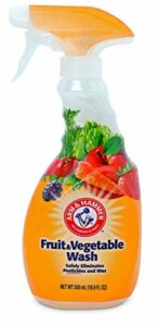 Arm & Hammer Fruit & Vegetable Wash, Produce Wash, Produce Cleaner, 16.9oz Spray, Pack of 1
