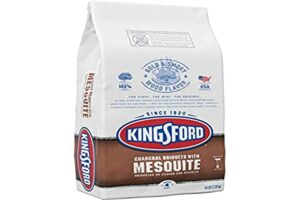 Kingsford Original Charcoal Briquettes with Mesquite, BBQ Charcoal for Grilling - 16 Pounds