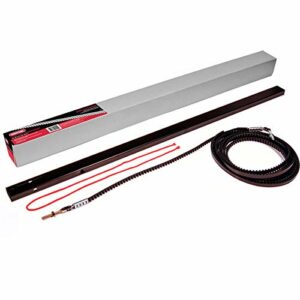 Genie GEN39026R Garage Door Opener Extension Kit for 5-Piece Belt-Drive Tube Rails, one size, Metallic