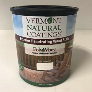 Vermont Natural Coatings PolyWhey Exterior Penetrating Stain - Balsam Green - Quart