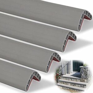 LEWINO Stair Edge Protector Edge Bumper Guard Stair Proofing Table Edge Protector for Garage, Cabinet, Fireplace 5.3ft (15.7in*4pcs)