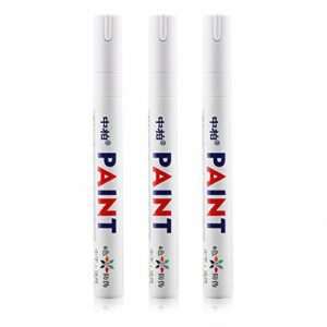 3 Pack Tire Paint Pen Marker Lettering Permanent Waterproof Ink for Car Vehicle Motorcycle Tyre