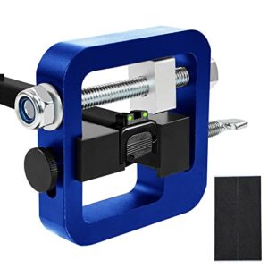 MOTAFAR Universal Handgun Sight Pusher Tool for 1911, Glock, Shield, Sig and Others, Sight Bead Disassembly Tool with Square Sliding Ingot, Upgraded Version for Glock 19 43 Sig P365 (Blue)