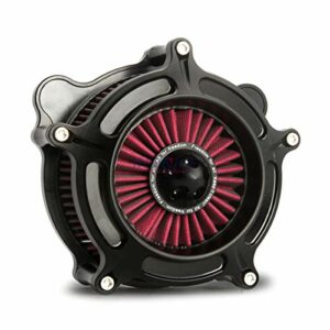 spike turbine AIR CLEANER cover Fit for harley XL883L SuperLow XL883N Iron 883 09-22 red filter