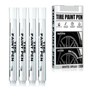 4-Pack- White-Tire-Marker-Paint-Pens Waterproof-Paint-Markers-for-Tire-Lettering