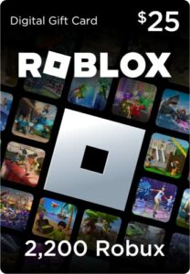 Roblox Digital Gift Card - 2,200 Robux [Includes Exclusive Virtual Item] [Online Game Code]