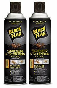 Black Flag Spider and Scorpion Killer Aerosol Spray, 16-Ounce (Case Pack of 2)