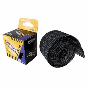 Robtec Open Mesh Abrasive Cloth - Heavy Duty Metal Scuffing Sanding Cloth to Remove Rust, Paint, Dirt, Grime, Scale from Copper, Aluminum, Brass, and Plastic Piping - 1-1.5