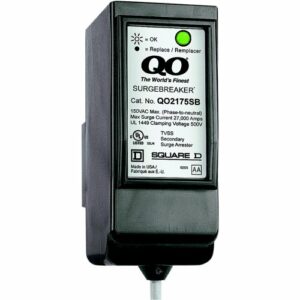 Square D - QO2175SB QO SurgeBreaker, Surge Protection Device, 22.5kA, 120/240V, 1-Phase, 3-Wire