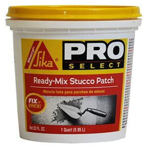 SIKA - 503333 Sikacryl Ready-Mix Stucco Patch, 1 Qt, White