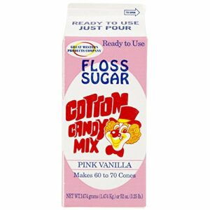 Perfectware - PS-Pink Floss-1 Ct Pink Vanilla Floss Sugar-1 Carton