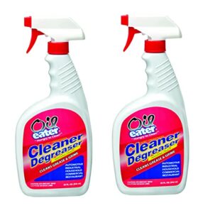 Oil Eater Original 32 oz All-Purpose Cleaner and Degreaser - Dissolve Grease & Oil Stains - Automotive, Kitchen and Outdoor – Pack of 2